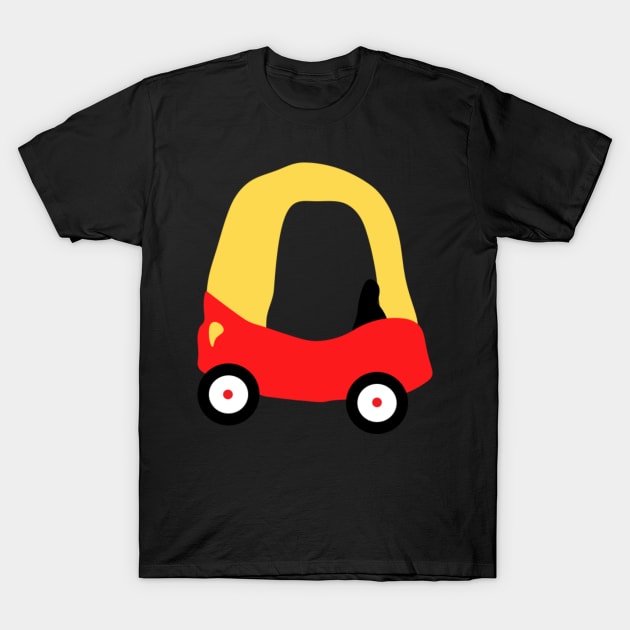 Little Tikes Childrens Toy Car Cozy Coop T-Shirt by tziggles
